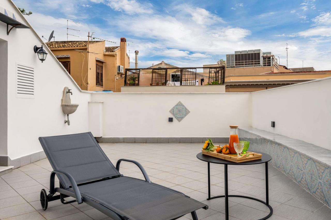 パレルモTerrazza San Domenicoアパートメント エクステリア 写真