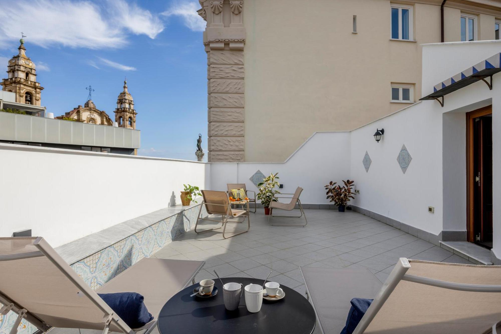 パレルモTerrazza San Domenicoアパートメント エクステリア 写真